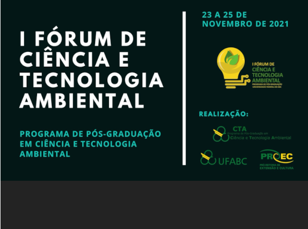 I Fórum de Ciência e Tecnologia Ambiental